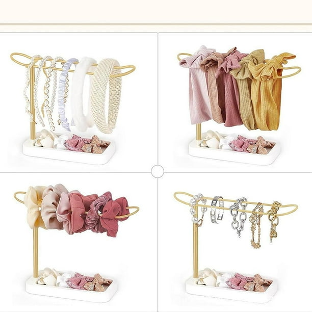 Organizador de accesorios para el cabello, soporte para coleteros