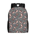 thumbnail image 1 of Fotbe Hedgehogs and Flowers1 Mochila de Viaje para Laptop, Mochila Ejecutiva Delgada y Resistente 15.6", 1 of 8