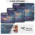 thumbnail image 2 of Dish Drying Mat Absorbent Dish Drainer Kitchen Counter 15.7x11.8inch Dish Drying Pad for Countertops Sinks Draining Racks Vibrant and Colorful Universe, 2 of 9