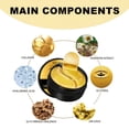 thumbnail image 5 of Pure Natural Golden Eye Masks - Moisturize, Refine Pores, Firm Skin, Reduce Fine Lines, Dark Circles & Puffiness, 5 of 5