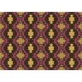 thumbnail image 1 of Ahgly Company Machine Washable Indoor Rectangle Transitional Plum Pie Purple Area Rugs, 5' x 7', 1 of 7