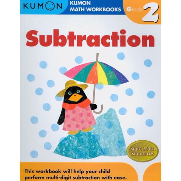 Pre-Owned Kumon Grade 2 Subtraction (Paperback) 1933241527 9781933241524