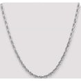 thumbnail image 2 of 14K White Gold 4.5mm D/C Quadruple Rope Chain (20 X 4.5) Made In Peru wqt035-20, 2 of 5