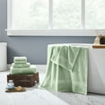 thumbnail image 2 of Modern Threads Bamboo Cotton Blend 6-Piece Bath Towel Set, Seafoam, 2 of 4