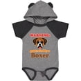 thumbnail image 3 of Inktastic Protected by a Boxer Dog Boys or Girls Baby Bodysuit, 3 of 5