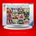 thumbnail image 4 of Ravensburger Dogs Galore 500 Piece Jigsaw Puzzle, 4 of 5