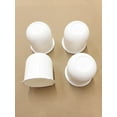 thumbnail image 2 of White Trailer Wheel Hub Center Cap 3.125 inch diameter Travel Trailer, Camper RV, 2 of 4