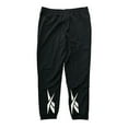 thumbnail image 2 of Reebok Men's Woven Logo Print Drawstring Vector Track Pant (Black, L), 2 of 2