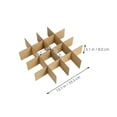 thumbnail image 2 of 5 Pack Shipping Box Divider Cardboard Packaging Box For Glassware Moving Box With Divider Boxes And Moving Supplies, 2 of 8