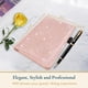 thumbnail image 5 of Libreta de Camareros ComfiTime cuero sintético con bolsillo con Cremallera para dinero Rosa Brillante, 5 of 11