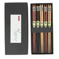 thumbnail image 1 of Chopsticks Reusable,Chopsticks Set 5 Different Chopsticks Kitchen Chopstick Finest Materials, 1 of 8