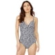 thumbnail image 1 of Debenhams - Bañador Entero de Una Pieza Estampado Ditsy para Mujer (Negro), 1 of 2