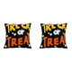 thumbnail image 1 of Funda Almohada Decorativa Bordada Halloween para Del (truco Trato) Rojo, 1 of 8