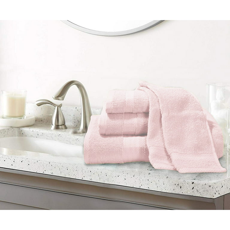 BELIZZI HOME 4 Pack Bath Towel Set 27x54, 100% Ring Spun Cotton, Ultra Soft  Highly Absorbent Machine Washable Hotel Spa Quality Bath Towels for Bathroom,  4 Bath Towels Jade 