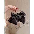 thumbnail image 4 of REMANLAND Women's Satin Evening Clutch, Black, 4 of 8