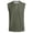 Army Green, variant on GrmtClth Men's Sleeveless Shirts Acid Wash Denim Tank Tops Henley Button Up Vintage Shirt Workout Solid Tee Top Summer Shirts with Pocket Brown 3XL