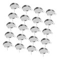 thumbnail image 1 of 20X Pendientes de Acero inoxidable Zulema Pin Stud Resultados Almohadilla para poste 10 mm, 1 of 8