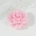 thumbnail image 2 of Rose Flower Brooches and Clips for Women | Pink Hair Clips & Flower Pins | Lapel & Hat Pins, 4.3 Inches, Light Pink, 2 of 7