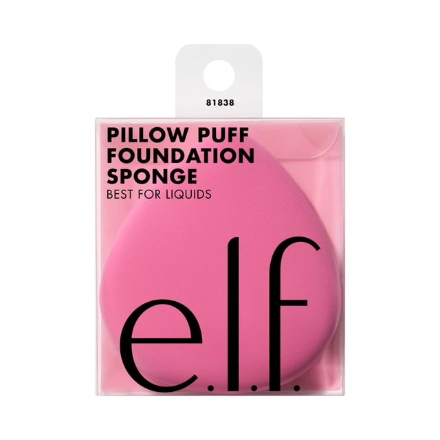 Esponja de maquillaje e.l.f. Pillow Puff Foundation Sponge Bouncy