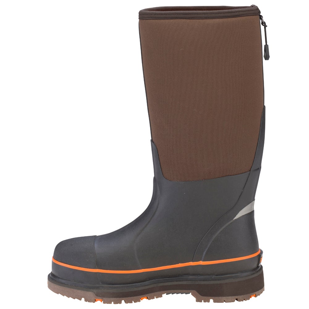 Dryshod Men's Steel Toe WIXIT Cool-Clad� Waterproof Work Boot Brown/Orange - STT-UH-BR ONE SIZE BROWN/ORANGE - image 4 of 5