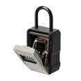 thumbnail image 1 of Key Storage Secret Box , Organizer 4 Digit Combination Password Security Protection Code Lock Home Safe Deposit Box For Wall Mount ,Easy to Use, 1 of 6