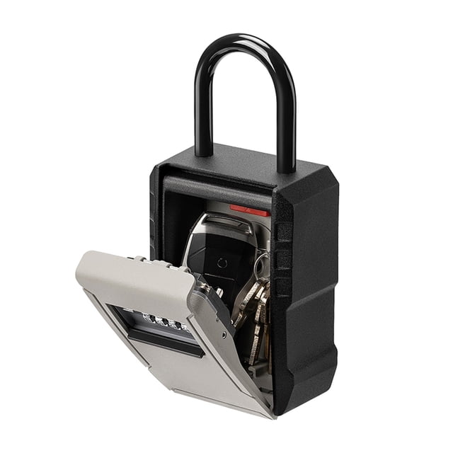 Key Storage Secret Box , Organizer 4 Digit Combination Password Security Protection Code Lock Home Safe Deposit Box For Wall Mount ,Easy to Use