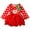 Red, variant on Mercatoo Girls Dress Christmas Toddler Kids Winter Santa Long Sleeve Tulle Princess Dress Clothes First Christmas Baby Girl