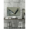 thumbnail image 4 of Parvez Taj "The Flying Crane" Painting Print on Wrapped Canvas, 4 of 7