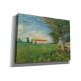 thumbnail image 2 of Epic Graffiti 'Farmhouse In A Wheatfield' by Vincent Van Gogh, Giclee Canvas Wall Art, 54"x40", 2 of 8