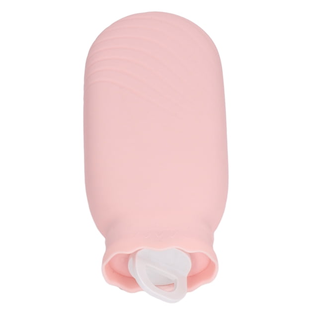 Bolsa de agua caliente Jadeshay 550 ml Silicona cubierta tejida