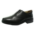 thumbnail image 3 of Roamers Mens Softie Leather Blind Eye Flexi Capped Oxford Shoes, 3 of 4