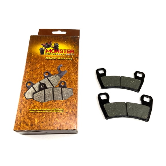 Monster Brake Pads for Polaris RZR 900 & 1000 2015-2024, 2206025, Front, Optimal Braking