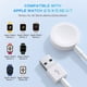 thumbnail image 3 of Cargador de Apple Watch a USB Innotech Compatible con Todos los Relojes Apple Serie 7 SE 6 5 4 3 2 y Serie 1 Color Blanco, 3 of 4