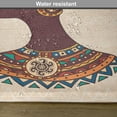 thumbnail image 6 of Ambesonne Tribal Place Mats Set of 4, Woman, Standard Size, Cream and Brown, 6 of 6