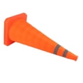 thumbnail image 1 of Cono de tráfico de seguridad plegable, cono de seguridad vial reflectante extensible, material fluorescente impermeable, diseño telescópico, base reforzada, para estacionamiento, 1 of 7