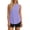 Purple, variant on Vivianyo HD Women's Quick Dry Sleeveless Workout Tank Top, Round Neck Loose Fit Moisture Wicking Athletic Gym Shirt, Women's Black, Sizes S-2XL