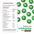 thumbnail image 4 of M&M'S World Green Milk Chocolate Candy 2lb Bag for Celebrations and Party Favors, 4 of 10