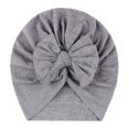 thumbnail image 2 of DPTALR Bonnet Noué Uni pour Tout-Petits Garçons Filles Accessoires, 2 of 3