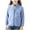Blue, variant on Plush Jackets For Kids Stand Collar Full Zip Fleece Letter Print Cardigan Casual Thermal Outwear With Pockets (5 Years, Blue)