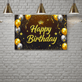 thumbnail image 6 of Gorgeous Happy Birthday Banner with Crown Balloons Stars Background for Birthday Party Decorations Photography Props Backdrop Party Supplies, 6 of 8