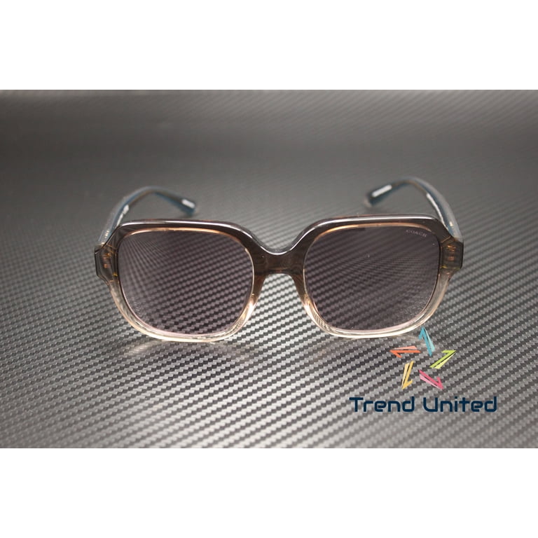 COACH HC8335U 56781A Transp Brown Grad Violet Solid 53 mm  display picture 1