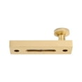 thumbnail image 4 of Brass Barn Slide Bolt Door Latch Lock Bathroom Home Security Hardware With Screw, 4 of 7