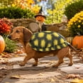 thumbnail image 5 of Pet Dog Cat Turtle Costume, Adjustable Funny Party Dress Up Outfit, Cute Shell Design Perfect for All Breeds Spooky Halloween Fall Fun Green M, 5 of 5