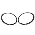 thumbnail image 4 of Par de anillos embellecedores de faros delanteros, color negro brillante, izquierdo y derecho, 51137149905, repuesto para Cooper Clubman R55 2008-2015 Jadeshay  A, 4 of 9