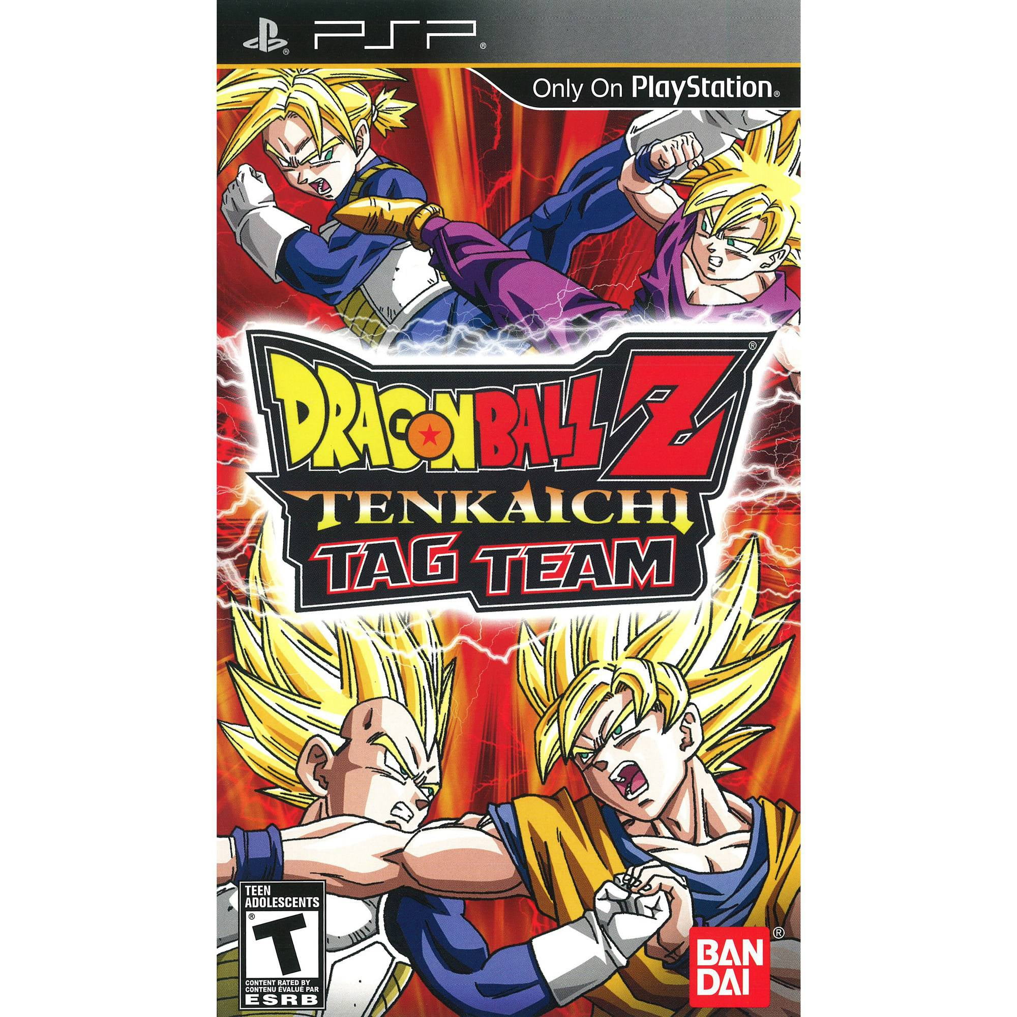 Dragon Ball Z Tenkaichi Tag Team Playstation Portable Walmart Com Walmart Com