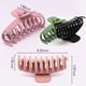 thumbnail image 2 of Pinzas para el cabello Pinzas grandes para el cabello Pinzas antideslizantes para cabello fino para mujeres y niñas, sujeción fuerte para cabello grueso, 4 colores disponibles 4 pulgadas (4 paquetes) Ormromra HMHZ102-2, 2 of 8