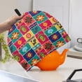 thumbnail image 3 of HELLHERO Mexican Fiesta Tile Pattern Tea Cozies Covers Insulating Warming Keep Warm, for Gift, 3 of 8