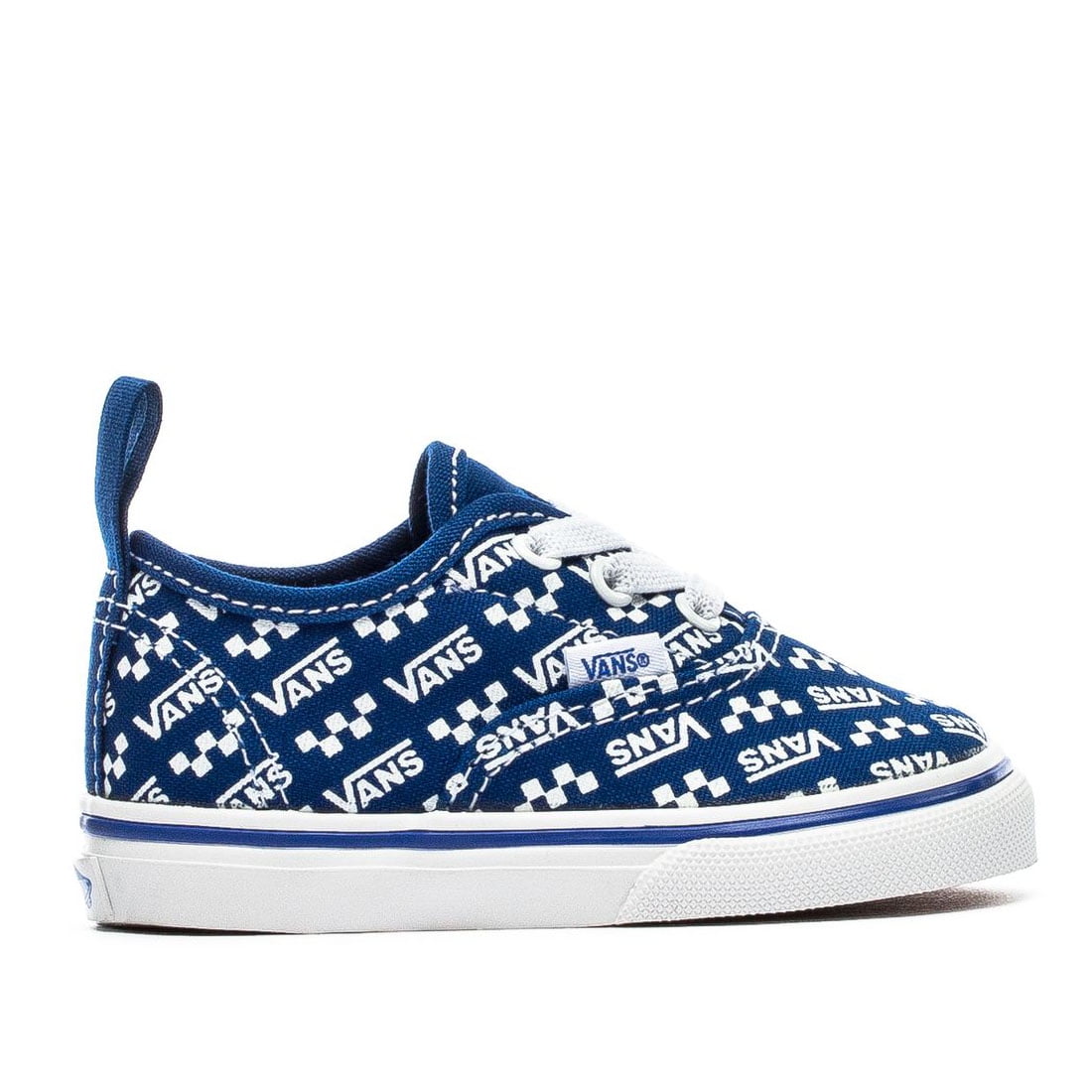 Accor Vag Civic Vans Authentic Unisex/Toddler shoe size Toddler 7.5 Athletics VN0A4BUYWH8  ((Logo Repeat) True Blue/True) - Walmart.com