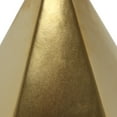 thumbnail image 4 of Simple Designs Solid Pyramid Table Lamp Gold, 4 of 8