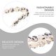 thumbnail image 4 of 4pcs Moda Peinadora Peinadora Simple Redondo Clip de Pelo Acetate Accesorio para el cabello, 4 of 6
